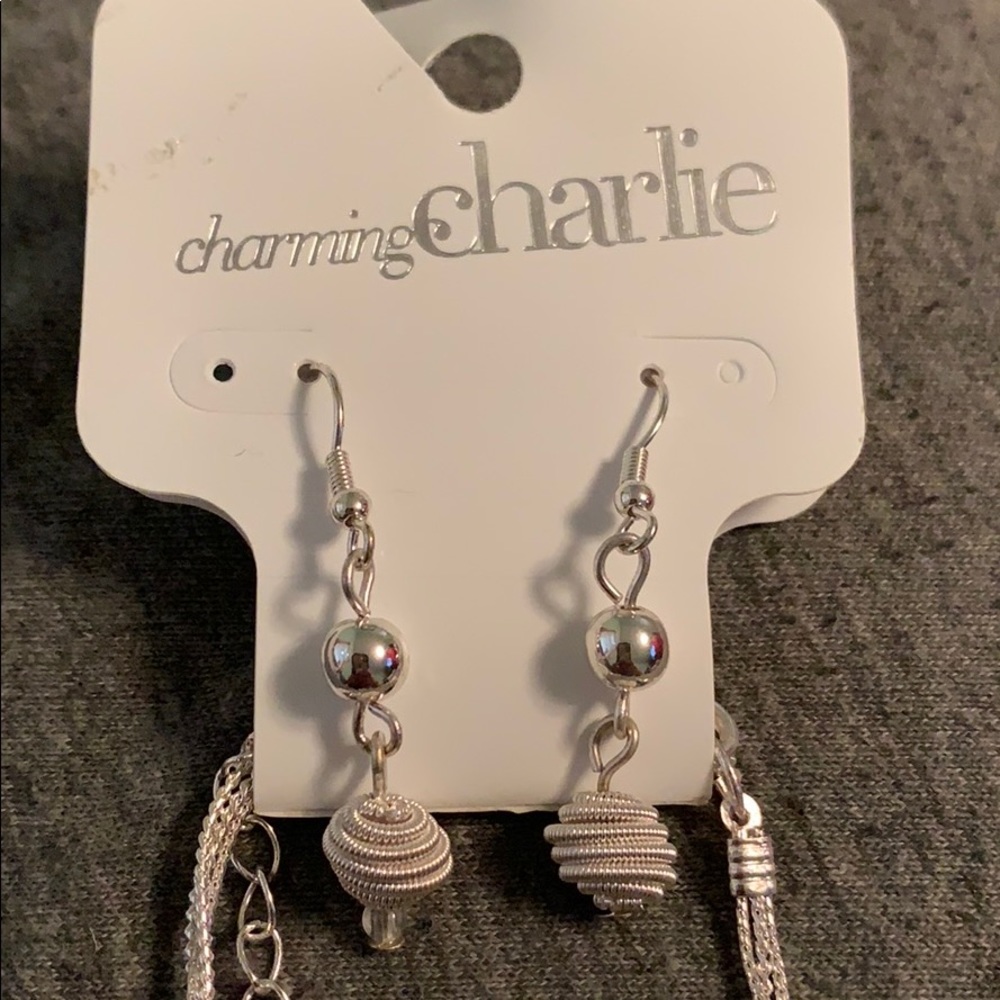 Necklace and earrings set